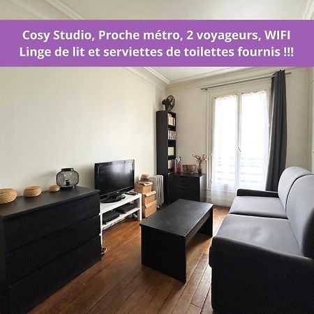 Appartamento Cosy Studio - Proche Metro - 2 Voyageurs Levallois-Perret Esterno foto